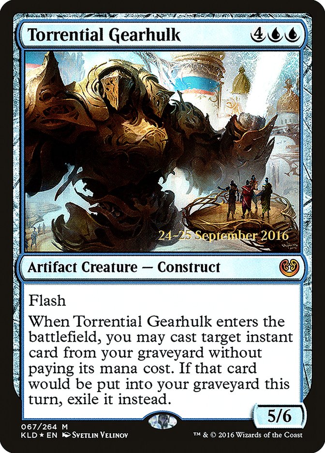 Torrential Gearhulk  [Kaladesh Prerelease Promos]