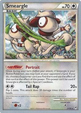 Smeargle (8/90) (Eeltwo - Chase Moloney) [World Championships 2012]