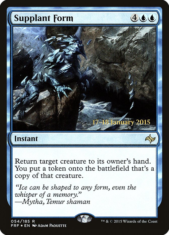 Supplant Form  [Fate Reforged Prerelease Promos]