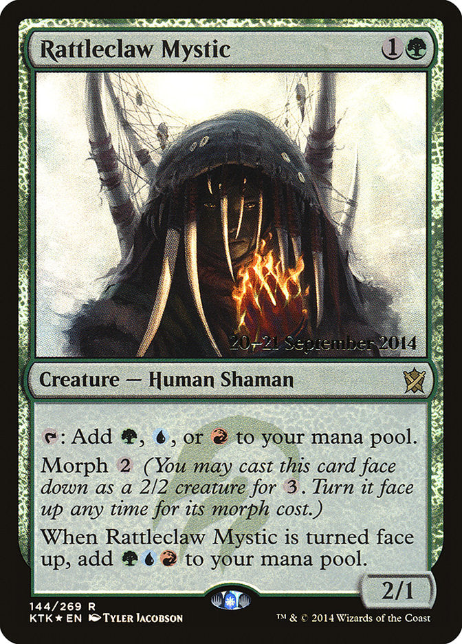 Rattleclaw Mystic  [Khans of Tarkir Prerelease Promos]