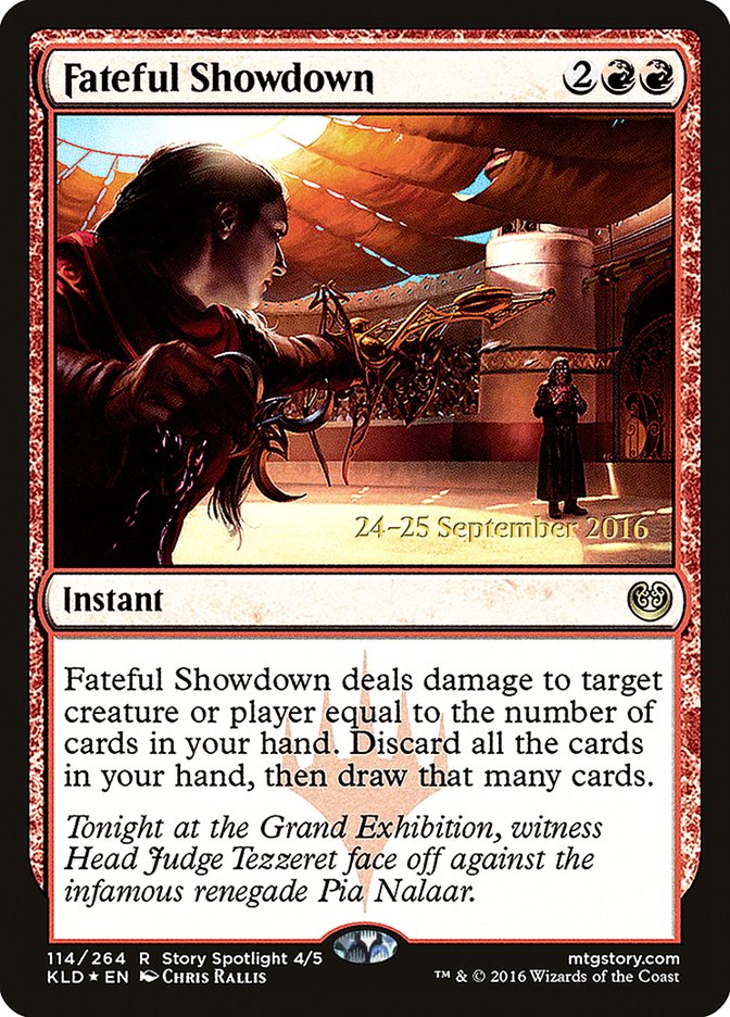 Fateful Showdown  [Kaladesh Prerelease Promos]