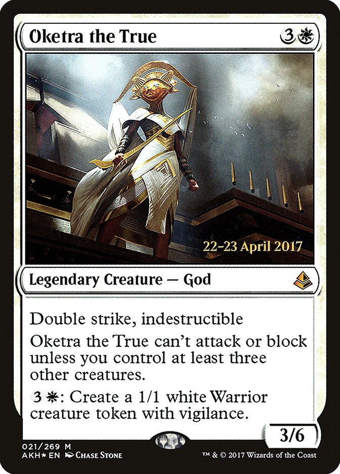 Oketra the True  [Amonkhet Prerelease Promos]