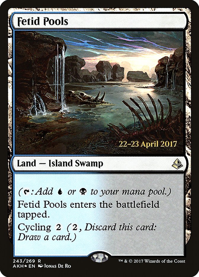 Fetid Pools  [Amonkhet Prerelease Promos]