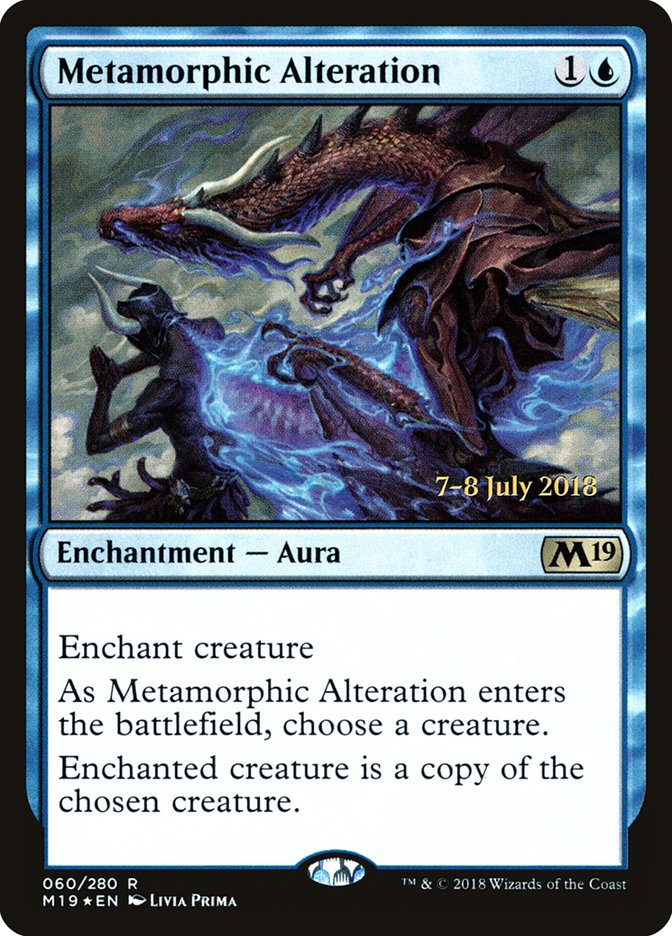 Metamorphic Alteration  [Core Set 2019 Prerelease Promos]