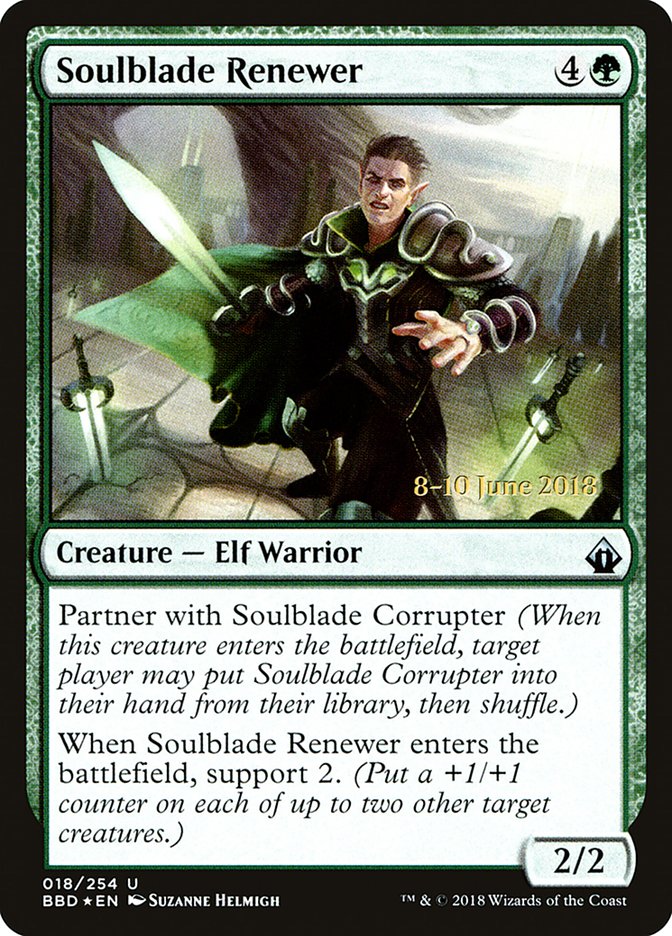 Soulblade Renewer  [Battlebond Prerelease Promos]