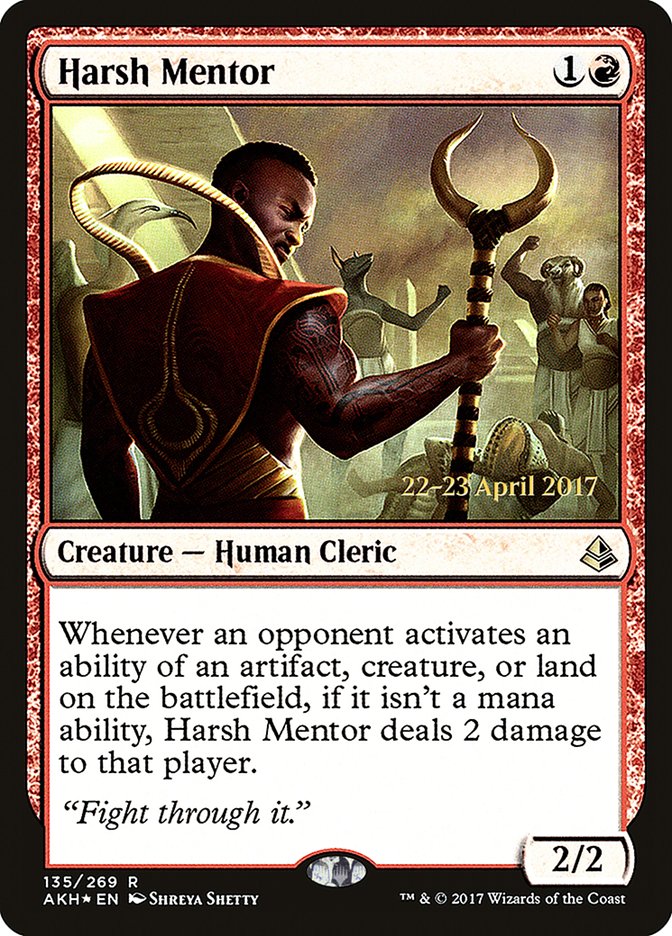 Harsh Mentor  [Amonkhet Prerelease Promos]