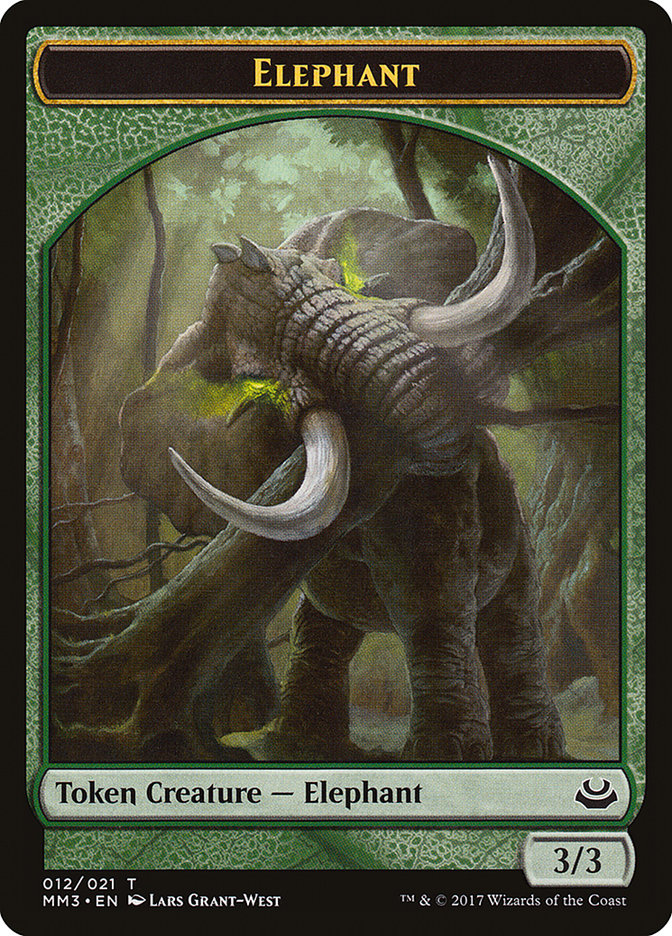 Elephant [Modern Masters 2017 Tokens]