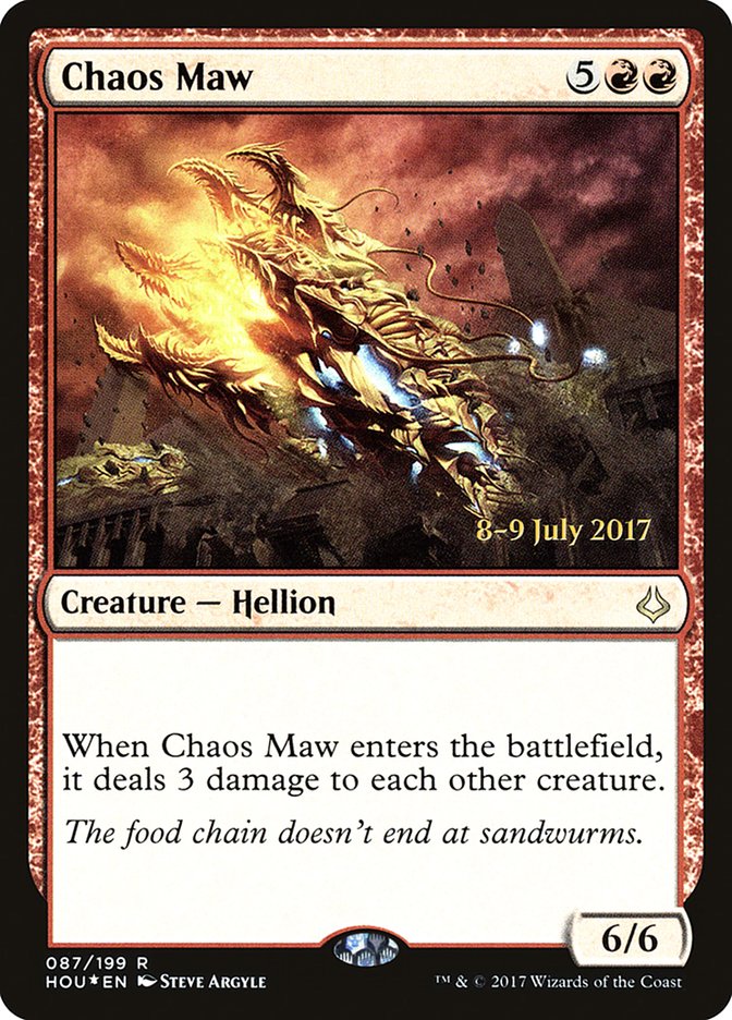 Chaos Maw  [Hour of Devastation Prerelease Promos]