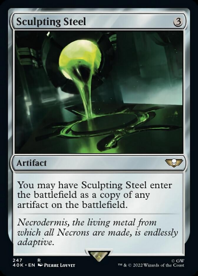 Sculpting Steel (Surge Foil) [Universes Beyond: Warhammer 40,000]