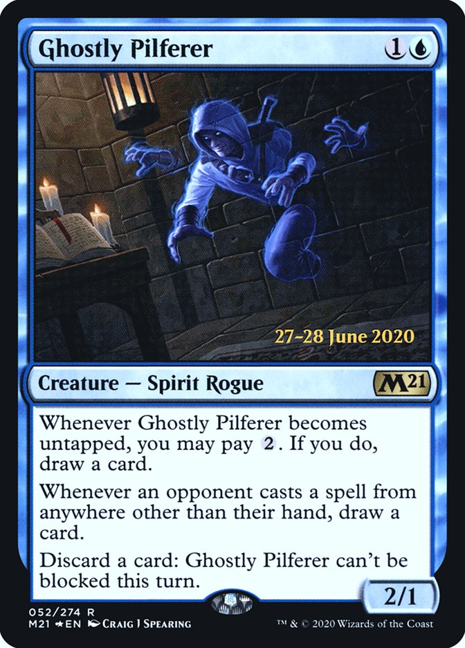 Ghostly Pilferer  [Core Set 2021 Prerelease Promos]