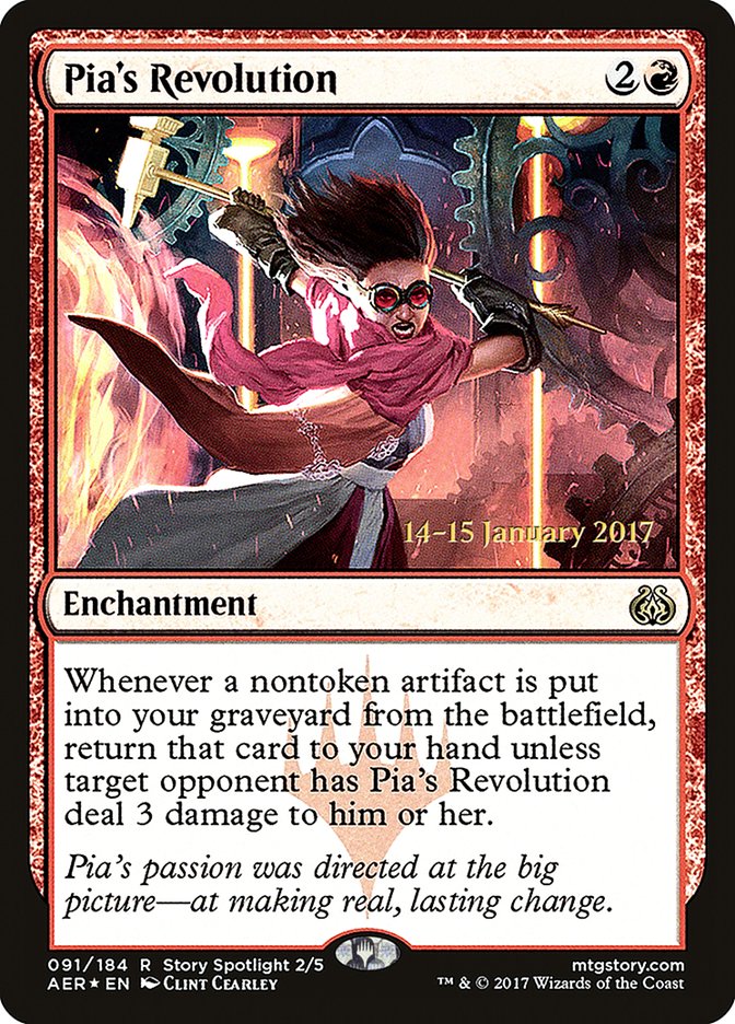 Pia's Revolution  [Aether Revolt Prerelease Promos]