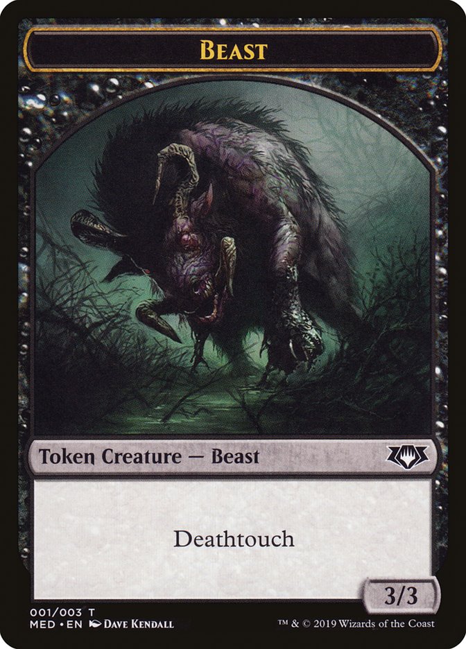 Beast Token [Mythic Edition: War of the Spark]