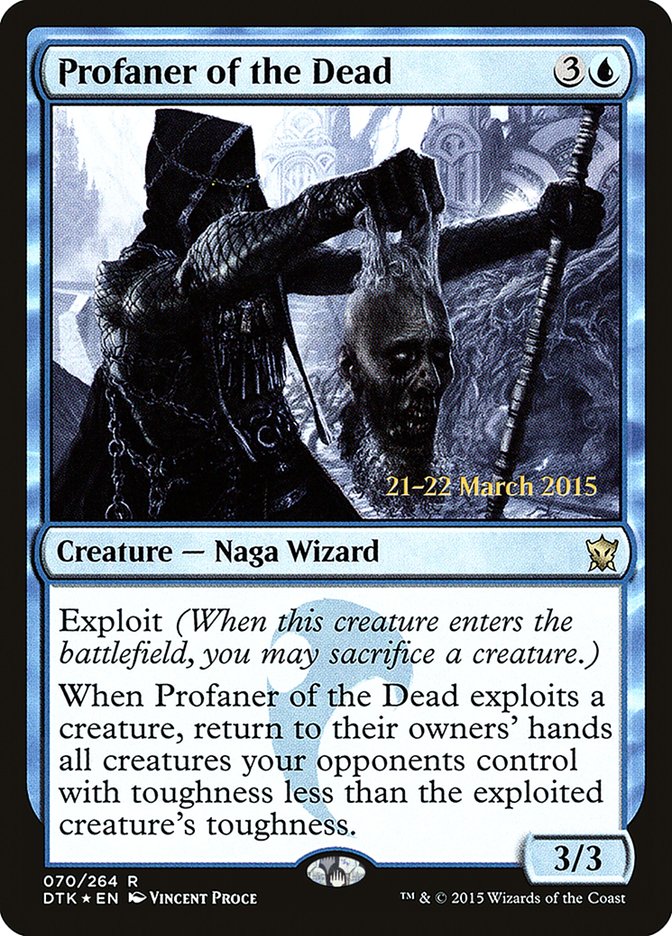 Profaner of the Dead  [Dragons of Tarkir Prerelease Promos]