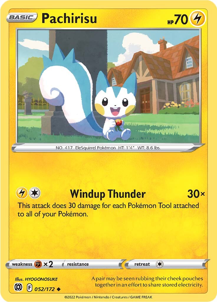 Pachirisu (052/172) [Sword & Shield: Brilliant Stars]