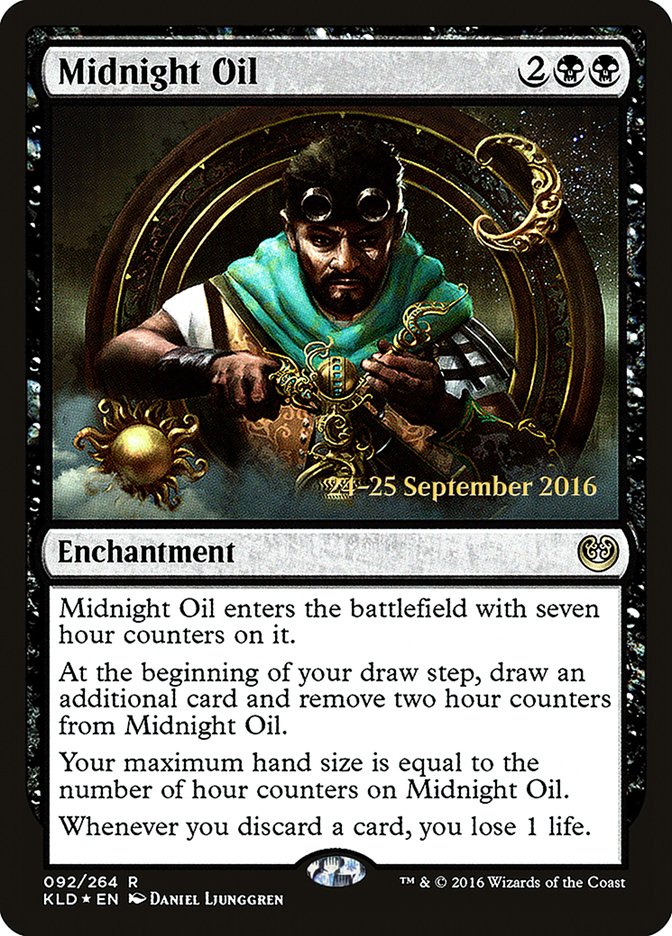 Midnight Oil  [Kaladesh Prerelease Promos]