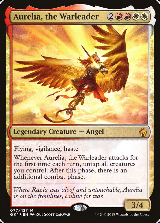 Aurelia, the Warleader [GRN Guild Kit]