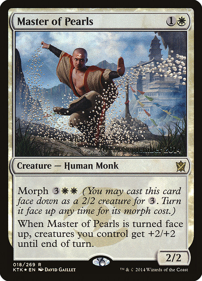 Master of Pearls  [Khans of Tarkir Prerelease Promos]