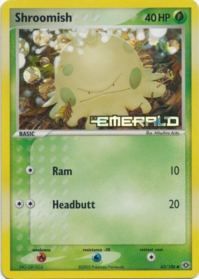 Shroomish (63/106) (Stamped) [EX: Emerald]