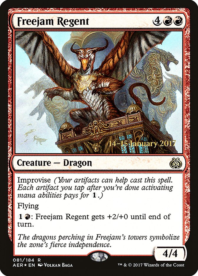 Freejam Regent  [Aether Revolt Prerelease Promos]