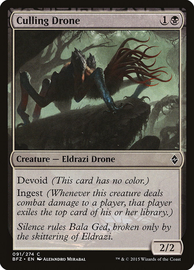 Culling Drone [Battle for Zendikar]