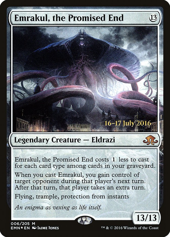 Emrakul, the Promised End  [Eldritch Moon Prerelease Promos]